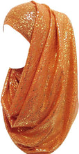 Load image into Gallery viewer, Sparkle Shimmer Gold Glitter Women&#39;s Hijab Muslim Head Wrap Scarf Shawl Lightweight
