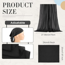 Load image into Gallery viewer, Hijab Scarves and Undercap Set, Chiffon Muslim Head Scarf For Women Islamic Solid Long Shawl Inner Hijab Cap