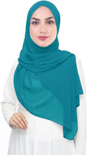 Load image into Gallery viewer, Chiffon Hijab Head Scarf Shawl Wrap