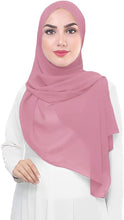 Load image into Gallery viewer, Chiffon Hijab Head Scarf Shawl Wrap