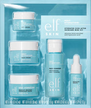Load image into Gallery viewer, e.l.f. SKIN Hydrated Ever After Skincare Mini Kit, Cleanser, Makeup Remover, Moisturiser &amp; Eye Cream For Hydrating Skin