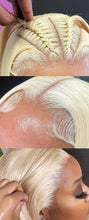 Load image into Gallery viewer, BunGiol 30 Inch Lace Front Wig Human Hair 613 Blond Lace Front Wig Human Hair 13x4 Hd Straight Lace Front Wigs Human Hair Bleached Knots 613 Glueless Human Hair Wigs For Black Women 180% Density