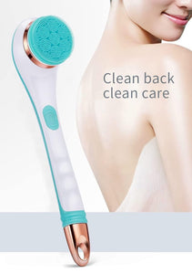 Body Brush Rechargeable, Electric Body Brush Set, Scrubber Shower Brush with Long Handle, Spin Skin Brush with 6 Brush Heads for Cleanse, Massage, exfoliate and Pamper Your Skin in The Shower