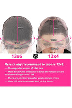 Load image into Gallery viewer, Lace Front Wigs Human Hair: 13x6 Deep Wave Lace Front Wigs Human Hair Glueless Wigs for Women 12A 180% Density HD Transparent 28 Inch Deep Curly Lace Frontal Wig Human Hair Pre Plucked with Baby Hair