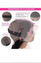 Load image into Gallery viewer, Lace Front Wigs Human Hair: 13x6 Deep Wave Lace Front Wigs Human Hair Glueless Wigs for Women 12A 180% Density HD Transparent 28 Inch Deep Curly Lace Frontal Wig Human Hair Pre Plucked with Baby Hair