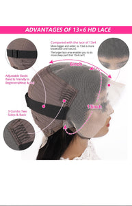 Lace Front Wigs Human Hair: 13x6 Deep Wave Lace Front Wigs Human Hair Glueless Wigs for Women 12A 180% Density HD Transparent 28 Inch Deep Curly Lace Frontal Wig Human Hair Pre Plucked with Baby Hair