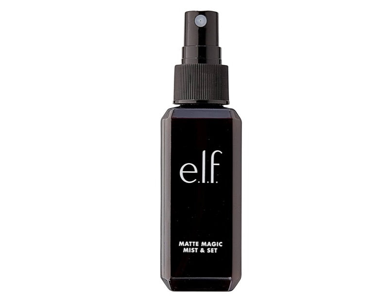 e.l.f. Matte Magic Mist & Set - Small, Lightweight, Long Lasting, Mattifying, Revitalizes, Controls Shine, Refreshes, Hydrates, All-Day Wear, 2.0 Fl Oz