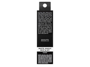 e.l.f. Matte Magic Mist & Set - Small, Lightweight, Long Lasting, Mattifying, Revitalizes, Controls Shine, Refreshes, Hydrates, All-Day Wear, 2.0 Fl Oz