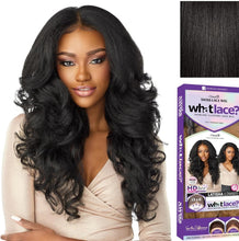 Load image into Gallery viewer, Sensationnel What Lace 13X6 Wigs - Latisha Lacefrontal Hand Tied Glueless Synthetic With Natural Density Preplucked Hairline (Off Black 1B)