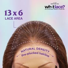 Load image into Gallery viewer, Sensationnel What Lace 13X6 Wigs - Latisha Lacefrontal Hand Tied Glueless Synthetic With Natural Density Preplucked Hairline (Off Black 1B)