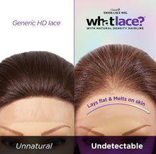 Load image into Gallery viewer, Sensationnel What Lace 13X6 Wigs - Latisha Lacefrontal Hand Tied Glueless Synthetic With Natural Density Preplucked Hairline (Off Black 1B)