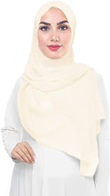 Load image into Gallery viewer, Chiffon Hijab Head Scarf Shawl Wrap