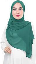 Load image into Gallery viewer, Chiffon Hijab Head Scarf Shawl Wrap