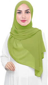 Chiffon Hijab Head Scarf Shawl Wrap
