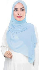 Chiffon Hijab Head Scarf Shawl Wrap
