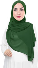 Load image into Gallery viewer, Chiffon Hijab Head Scarf Shawl Wrap