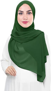Chiffon Hijab Head Scarf Shawl Wrap