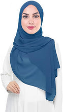 Load image into Gallery viewer, Chiffon Hijab Head Scarf Shawl Wrap