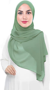 Chiffon Hijab Head Scarf Shawl Wrap