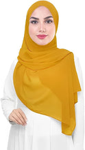 Load image into Gallery viewer, Chiffon Hijab Head Scarf Shawl Wrap