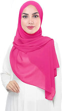 Load image into Gallery viewer, Chiffon Hijab Head Scarf Shawl Wrap