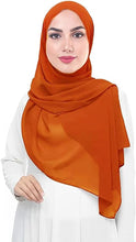 Load image into Gallery viewer, Chiffon Hijab Head Scarf Shawl Wrap