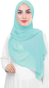 Chiffon Hijab Head Scarf Shawl Wrap