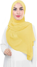 Load image into Gallery viewer, Chiffon Hijab Head Scarf Shawl Wrap
