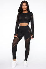 Load image into Gallery viewer, Block Me Active Legging In Infinity  - Heather Grey