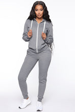 Load image into Gallery viewer, Relaxed Vibe Zip Up Jacket - White