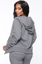 Load image into Gallery viewer, Relaxed Vibe Zip Up Jacket - White