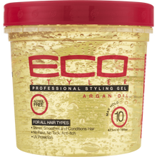 Load image into Gallery viewer, (2 Pack) Eco Style Argan Oil Styling Gel, 16 oz