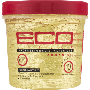 (2 Pack) Eco Style Argan Oil Styling Gel, 16 oz