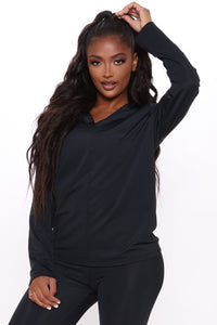 The West Lounge Set With Hood - Black