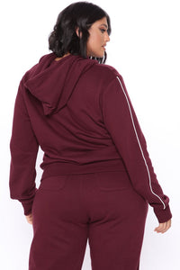Tennis And Chill Fleece Pullover Hoodie - Heather Grey