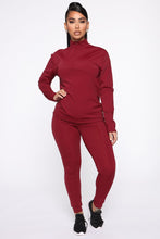 Load image into Gallery viewer, The West Lounge Set - Burgundy