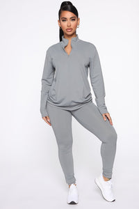 The West Lounge Set - Heather Grey