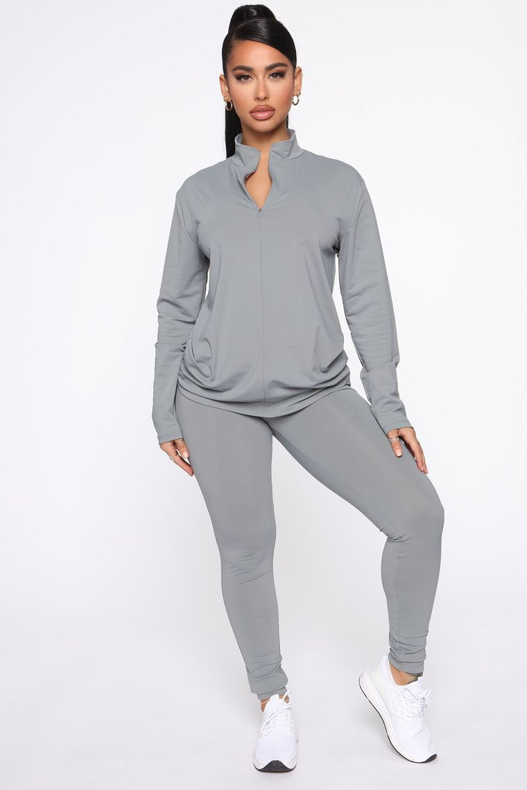 The West Lounge Set - Heather Grey
