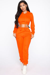 Give It A Rest Hoodie - Orange