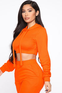 Give It A Rest Hoodie - Orange