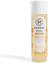 Load image into Gallery viewer, The Honest Company Perfectly Gentle Sweet Orange Vanilla Shampoo + Body Wash, Tear-Free Baby Shampoo with Naturally Derived Ingredients, Sulfate- &amp; Paraben-Free Baby Bath, 10.0 Fl Ounces