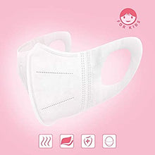 Load image into Gallery viewer, Kids Disposable Face Masks for Child or Adults with Small Face for Single Use, 3D Design, Pack of 50