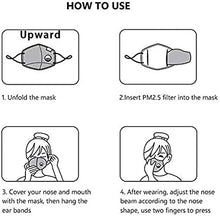 Load image into Gallery viewer, 4pcs Reusable and Breathable Face Bandanas with Breathing Valve &amp; 20pcs Activated Carbon Filters (4pcs+20filters)