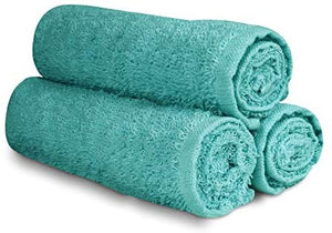 Beauty Threadz Salon Towels, 16 x 27 Inches Highly Absorbent Towels for Hand, Gym, Beauty, Hair, Spa, and Home Hair Care