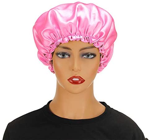 Wig Bonnet Edge Scarf Set, Stain Edge Laying Scarf for Lace Frontal Wigs, Double-Layered Satin Sleep Bonnet for Kids and Adults (Various 1pcs Bonnet+ 1pcs Frontal Wraps)