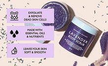 Load image into Gallery viewer, Brooklyn Botany Lavender Oil Body Scrub and Face Scrub – Moisturizing and Exfoliating Body Scrub