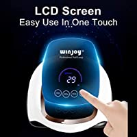 Load image into Gallery viewer, UV LED Nail Lamp/Dryer for Gel Polish with 4 Timer Settings, Auto Sensor and LCD Touch Screen,  Gel Polish Light Curing Lamp