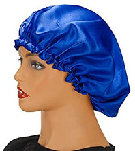 Load image into Gallery viewer, Wig Bonnet Edge Scarf Set, Stain Edge Laying Scarf for Lace Frontal Wigs, Double-Layered Satin Sleep Bonnet for Kids and Adults (Various 1pcs Bonnet+ 1pcs Frontal Wraps)