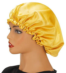 Wig Bonnet Edge Scarf Set, Stain Edge Laying Scarf for Lace Frontal Wigs, Double-Layered Satin Sleep Bonnet for Kids and Adults (Various 1pcs Bonnet+ 1pcs Frontal Wraps)