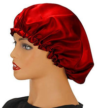 Load image into Gallery viewer, Wig Bonnet Edge Scarf Set, Stain Edge Laying Scarf for Lace Frontal Wigs, Double-Layered Satin Sleep Bonnet for Kids and Adults (Various 1pcs Bonnet+ 1pcs Frontal Wraps)